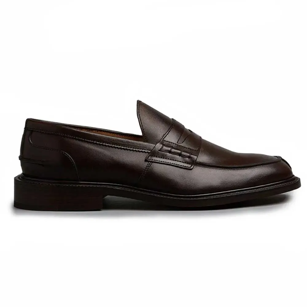 Tricker's James Penny Loafers - Mens Shoes - Espresso