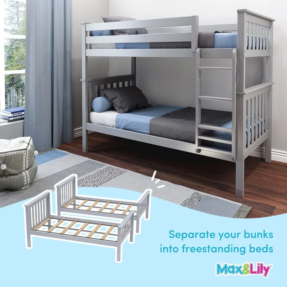 Twin Over Twin Bunk Bed