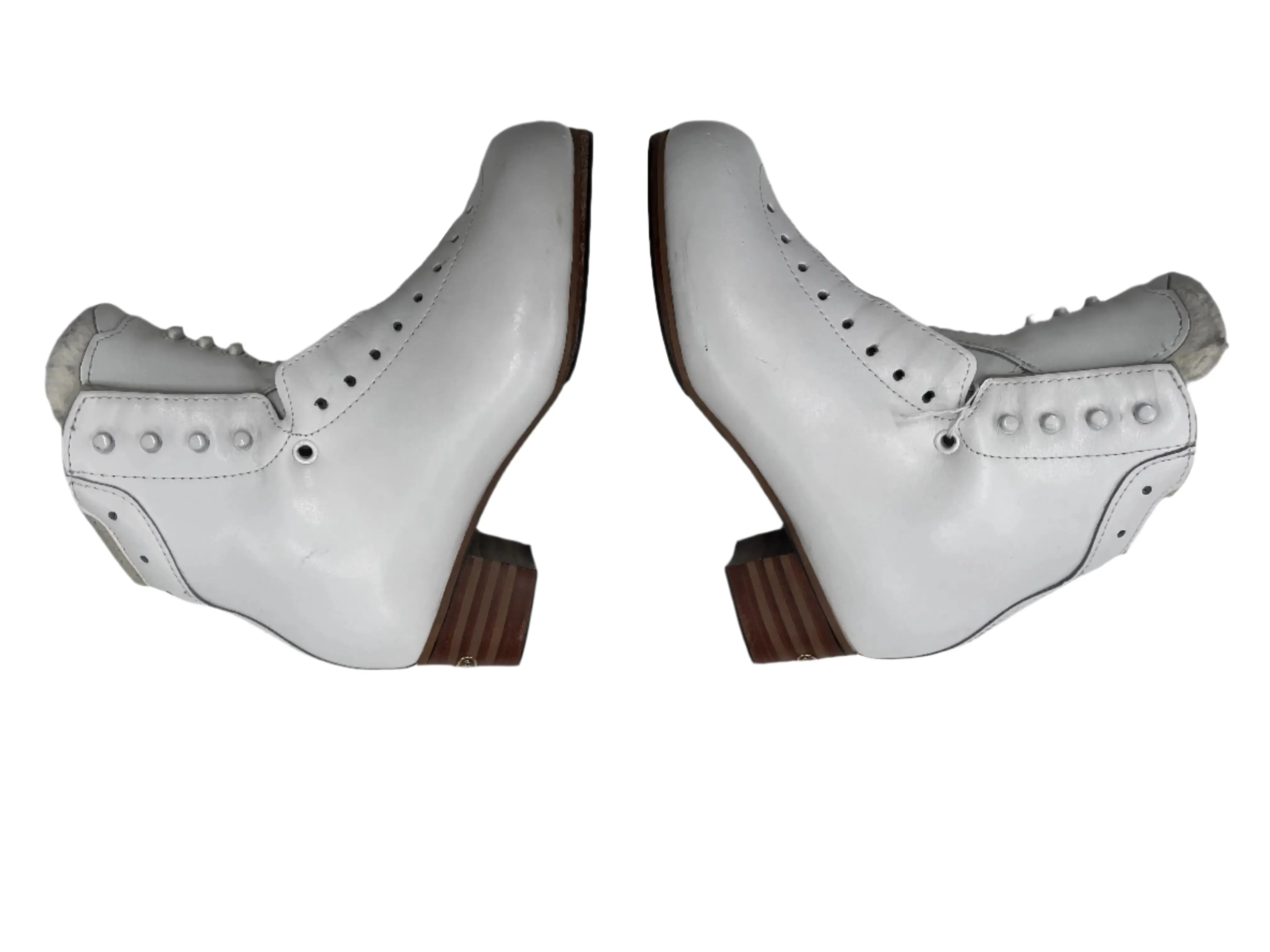 Used Jackson Elite DJ 5300 Size 8 W Figure Skates (No Blades)