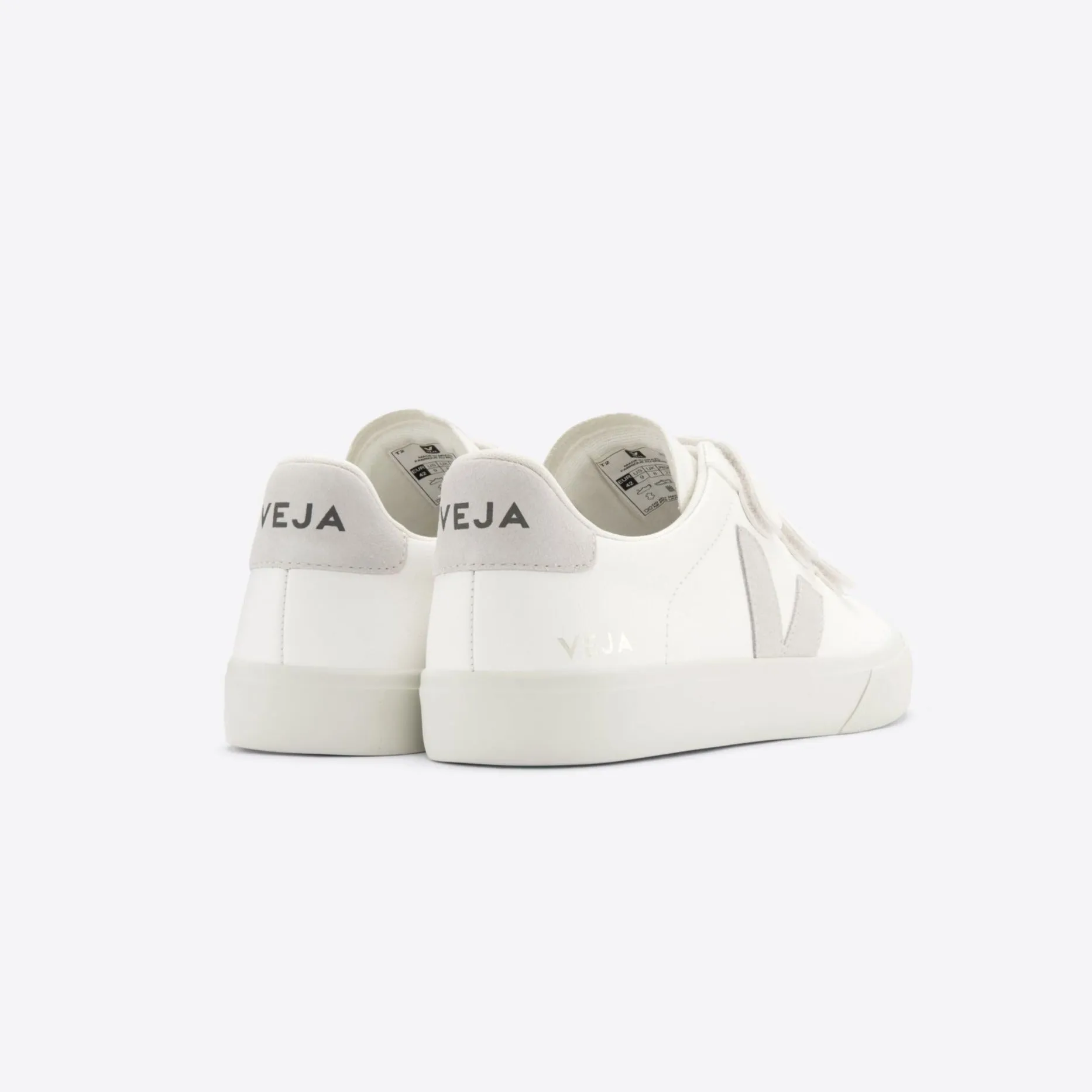 VEJA Recife Velcro Sneakers Chromefree Leather  | Natural