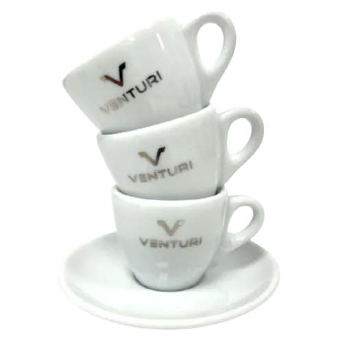 Venturi Espresso Cup and Saucer