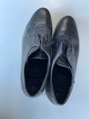 Vintage Dunnes store men's oxford grey brogue UK 10 size 44| SKU 4408