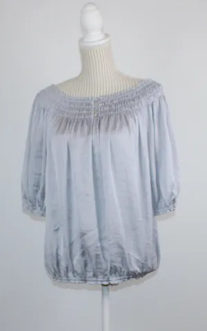 VIOLET & CLAIRE SILKY TOP LARGE PRE-LOVED