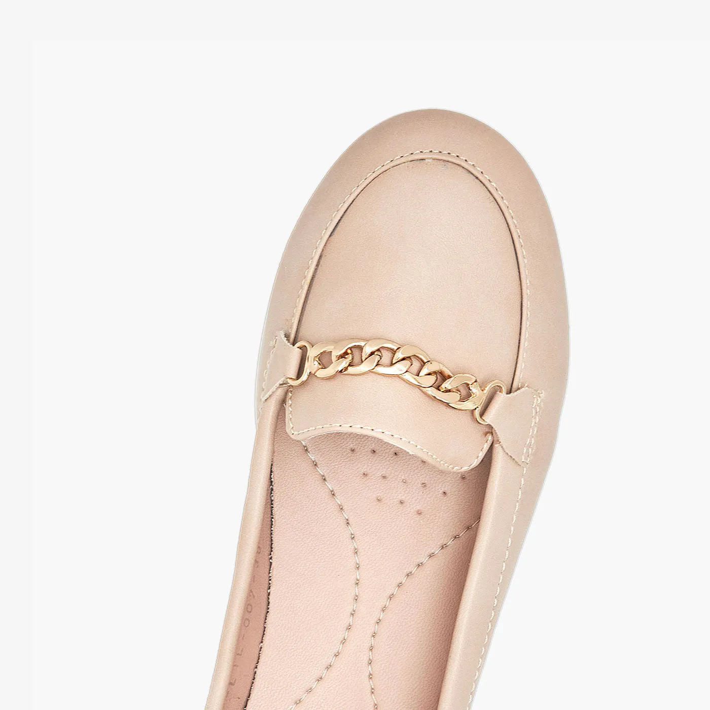 Women's Chained Loafers